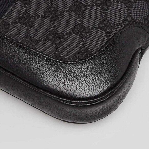 Balenciaga x Gucci Black/Grey Canvas/Leather The Hacker Project 1961 Small Ja... - Picture 4 of 11